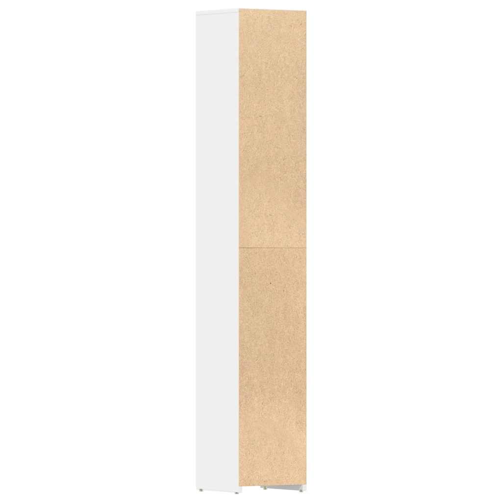 Armário de casa de banho derivados de madeira branco