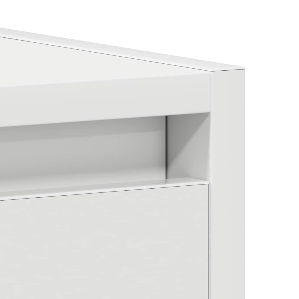 Armário de casa de banho 60x33x61 cm contraplacado branco