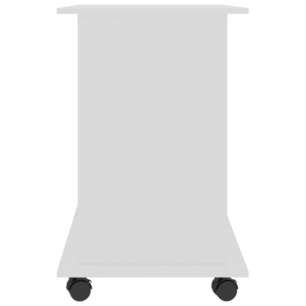 Secretária de computador derivados de madeira branco