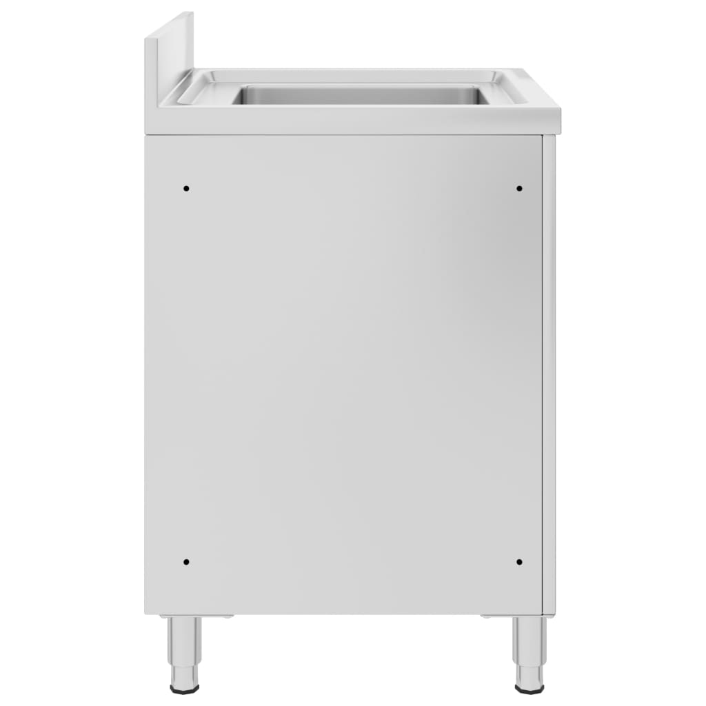 Armário p/ lava-louça cozinha comercial 60x60x96cm aço inoxid.