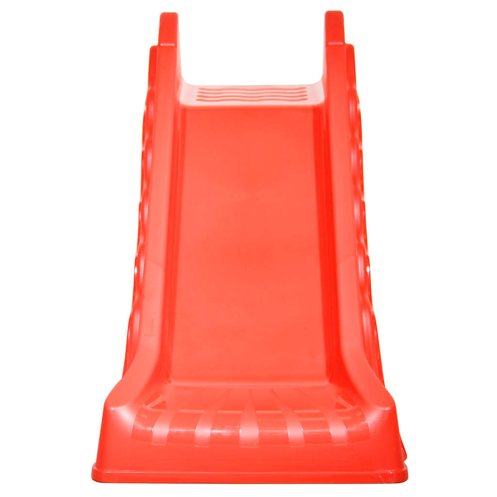 Escorrega dobrável infantil interior/exterior vermelho/amarelo