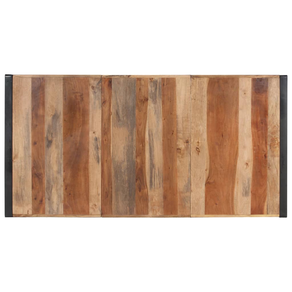 Mesa de jantar 180x90x75 cm madeira maciça