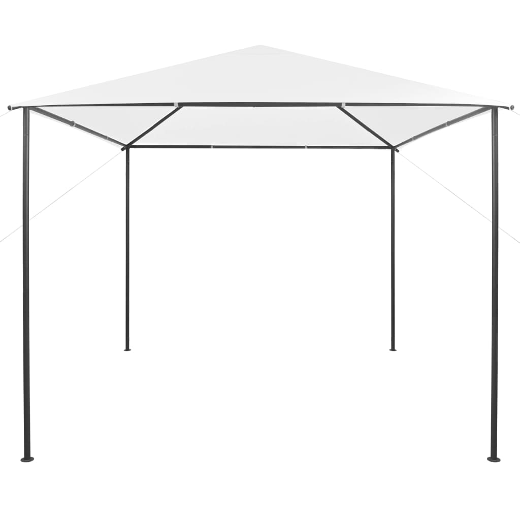 Gazebo 3x3x2,9 m 180 g/m² branco