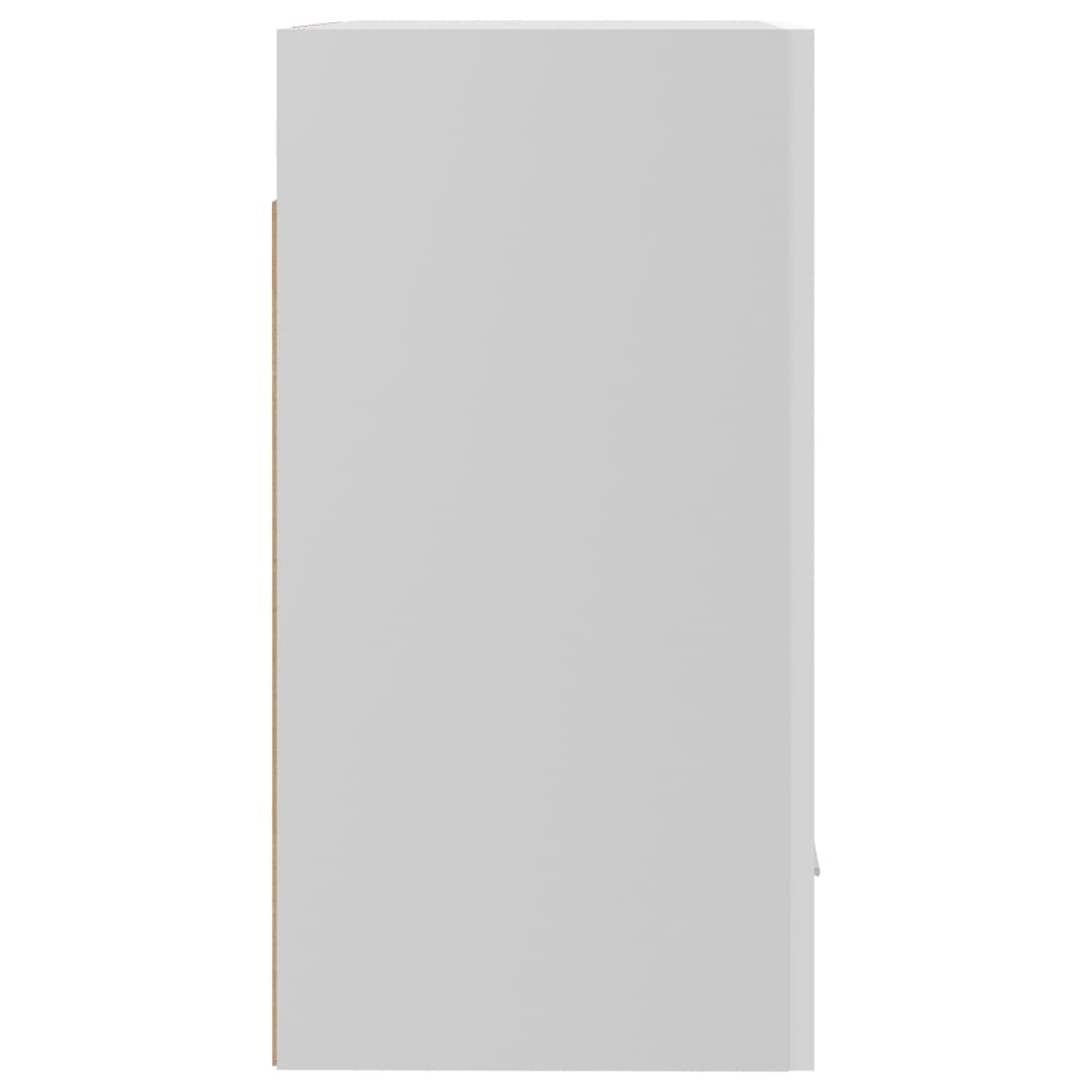 Armário de parede “Lyon” deriv. madeira branco brilhante