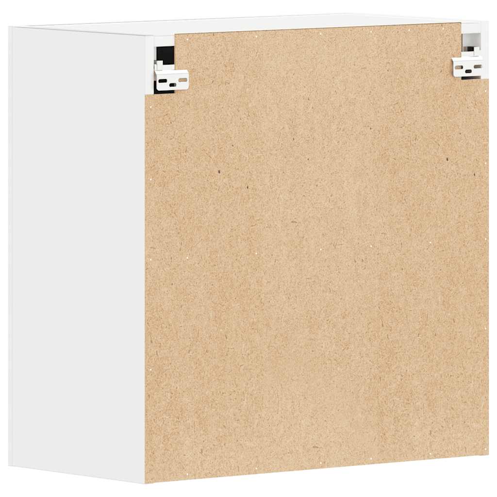 Armário de parede “Lyon” 60x31x60 cm derivados madeira branco