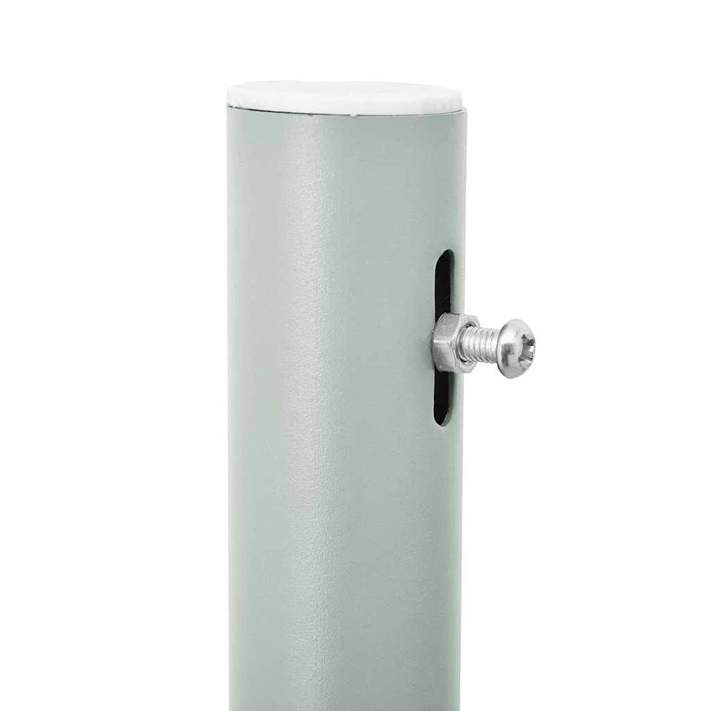 Toldo lateral retrátil para pátio 140x600 cm creme