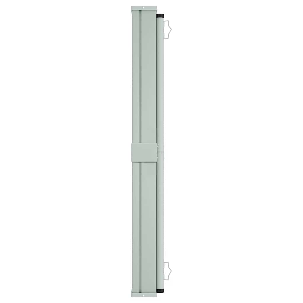 Toldo lateral retrátil para pátio 600x160 cm cor creme