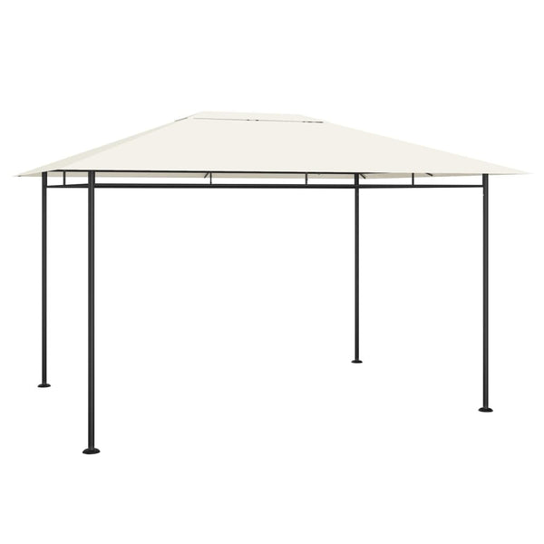 Gazebo 384x281x270 cm 180 g/m² cor creme