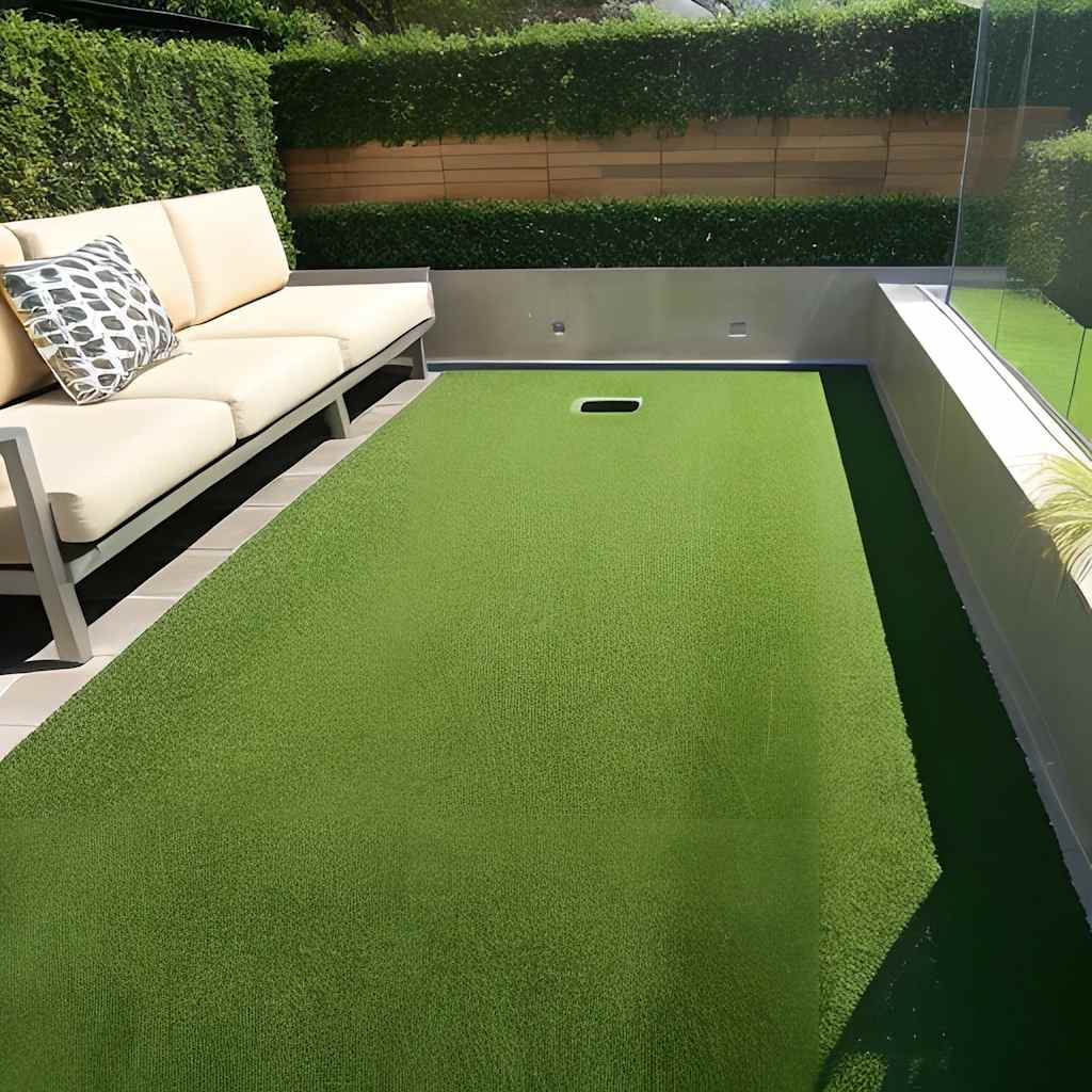 Relva artificial 7/9 mm 1x20 m verde