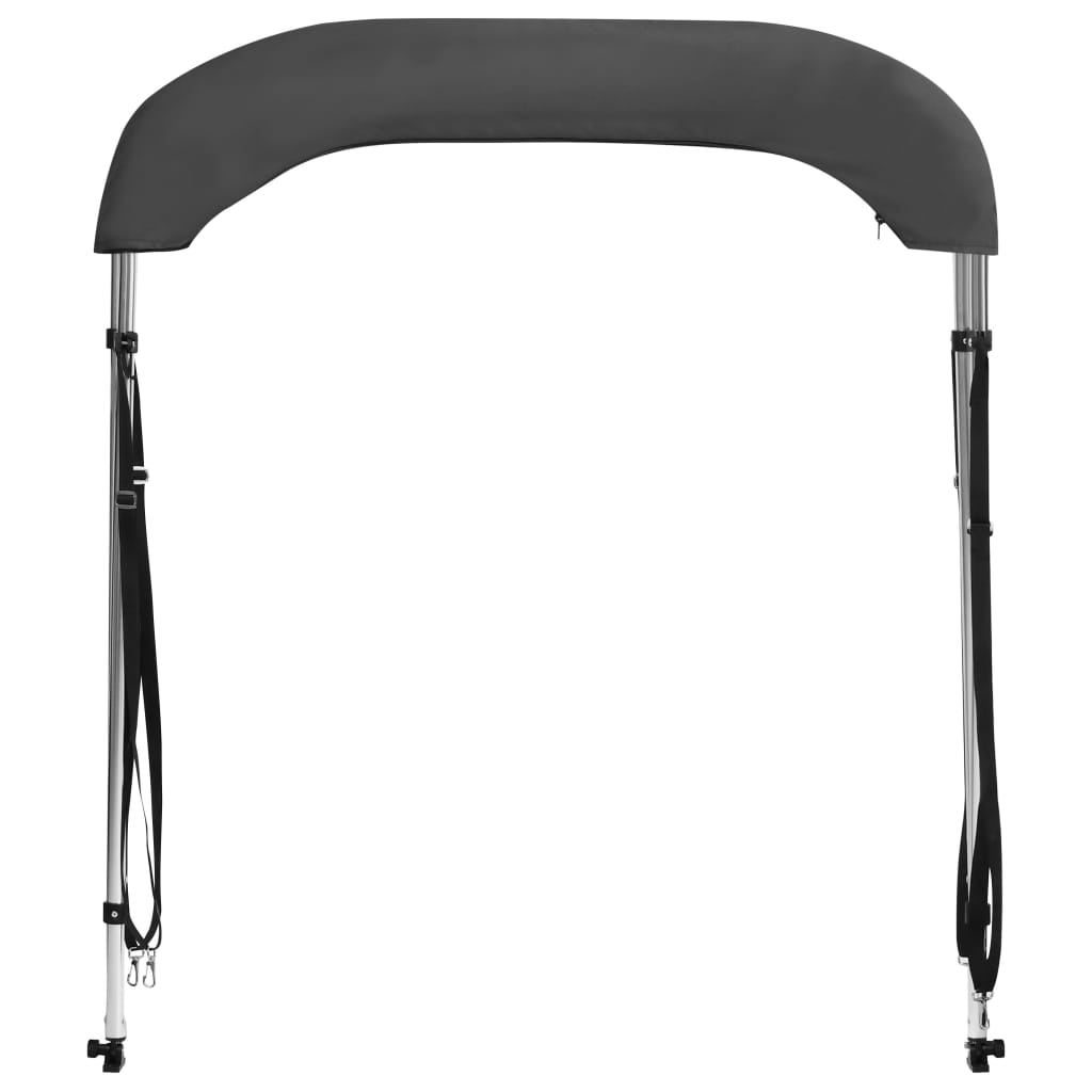 Toldo em 2 arcos Bimini 180x130x110 cm antracite