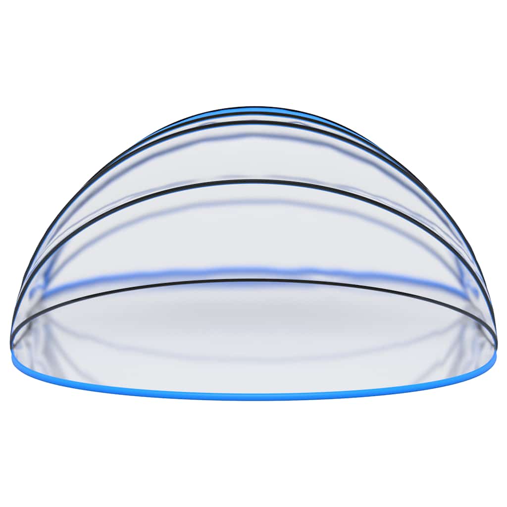 Cúpula de piscina oval 620x410x210 cm
