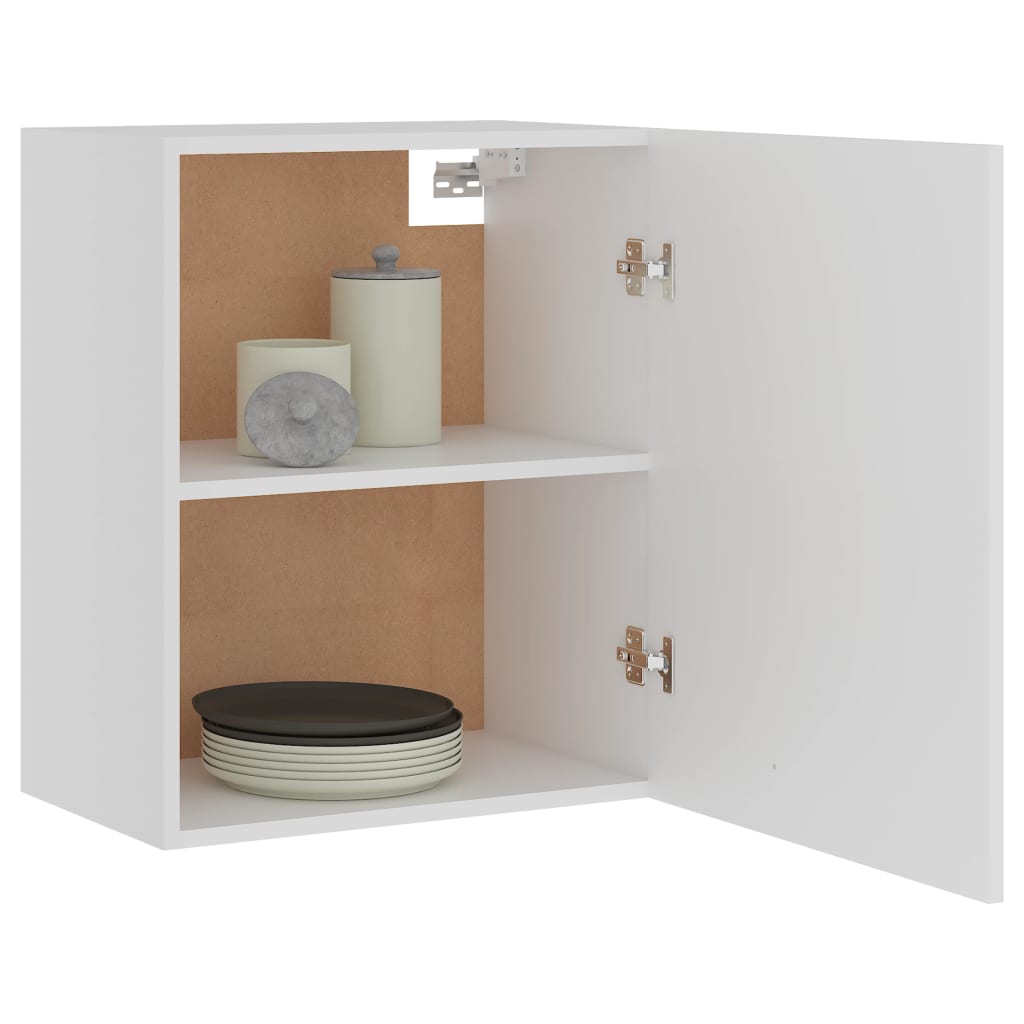 Armários de parede “Lyon” 2 pcs deriv. madeira branco