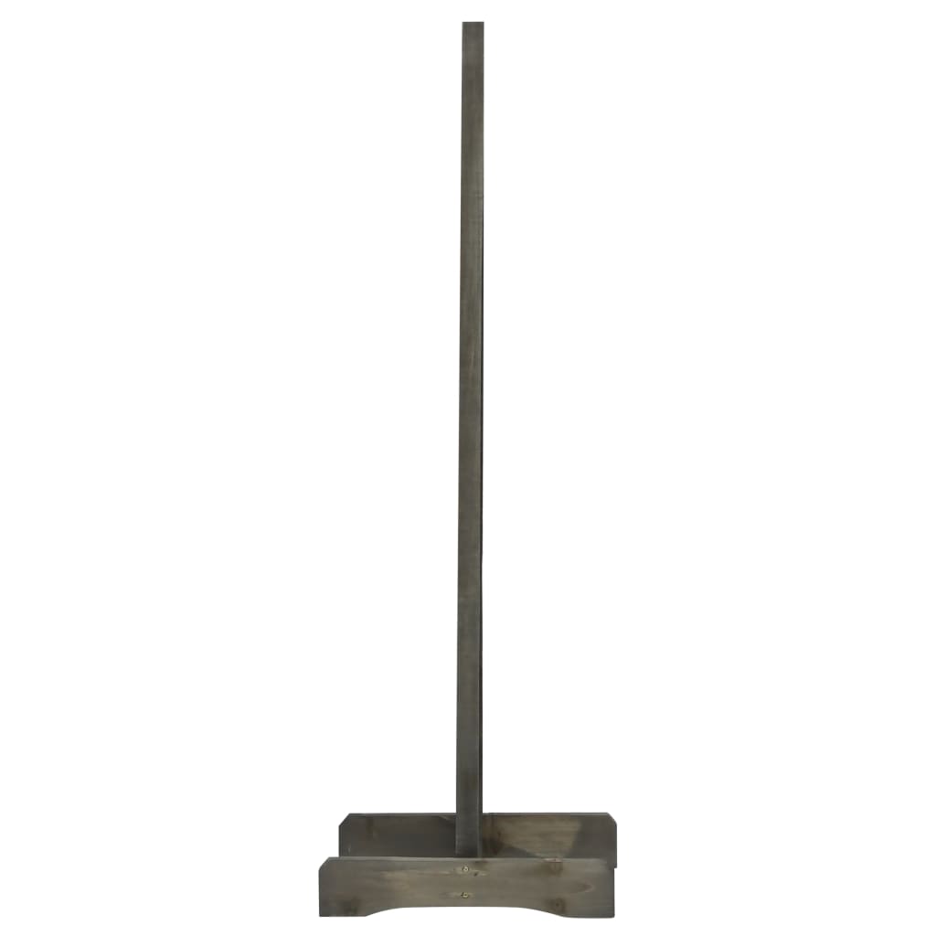 Vedação em treliça para jardim 120x90 cm abeto maciço cinzento