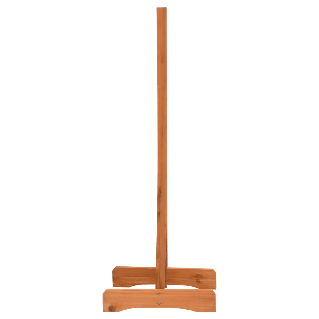 Vedação em treliça para jardim 150x80 cm abeto maciço laranja