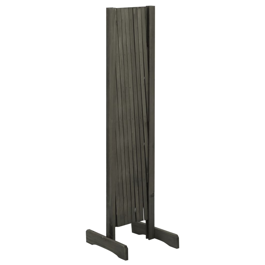 Vedação em treliça para jardim 180x100 cm abeto maciço cinzento