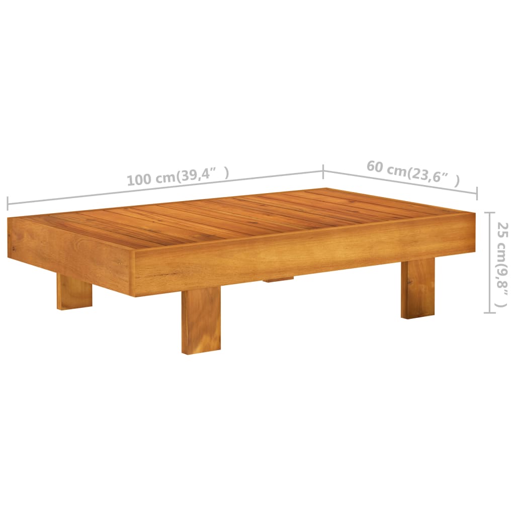 10 pcs conj. lounge de jardim c/ almofadões cinza-escuro acácia