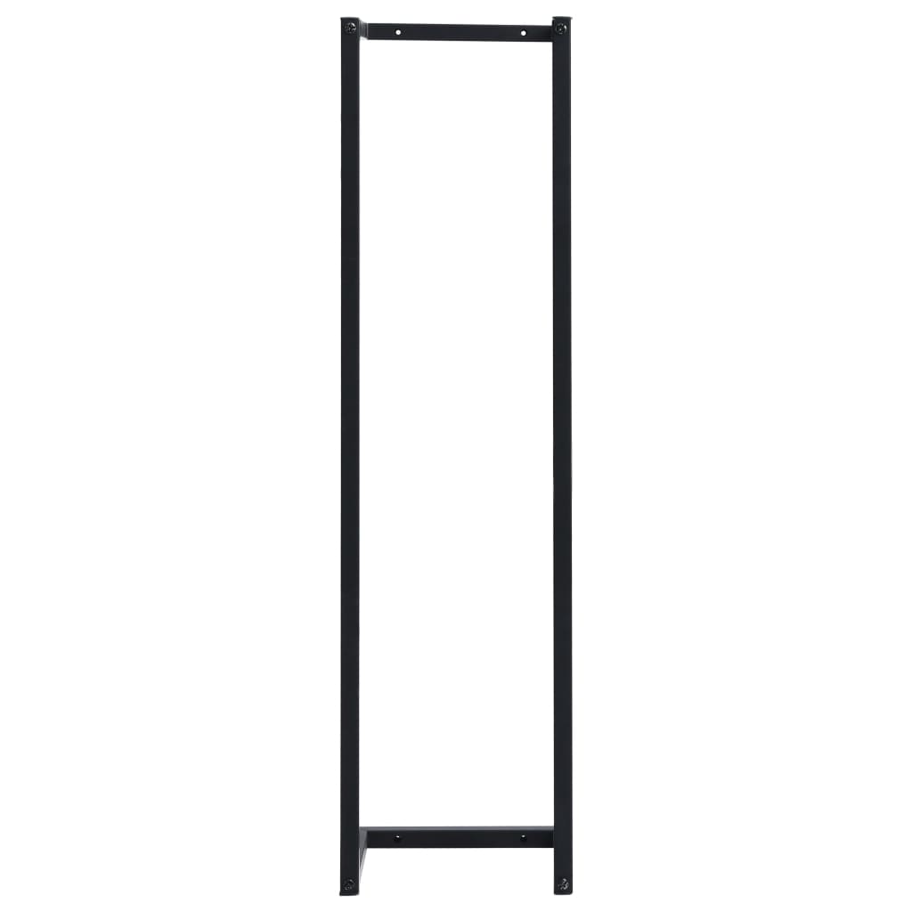 Toalheiro 25x20x95 cm ferro preto