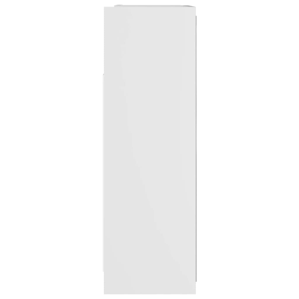 Armário casa banho c/ espelho derivados de madeira branco