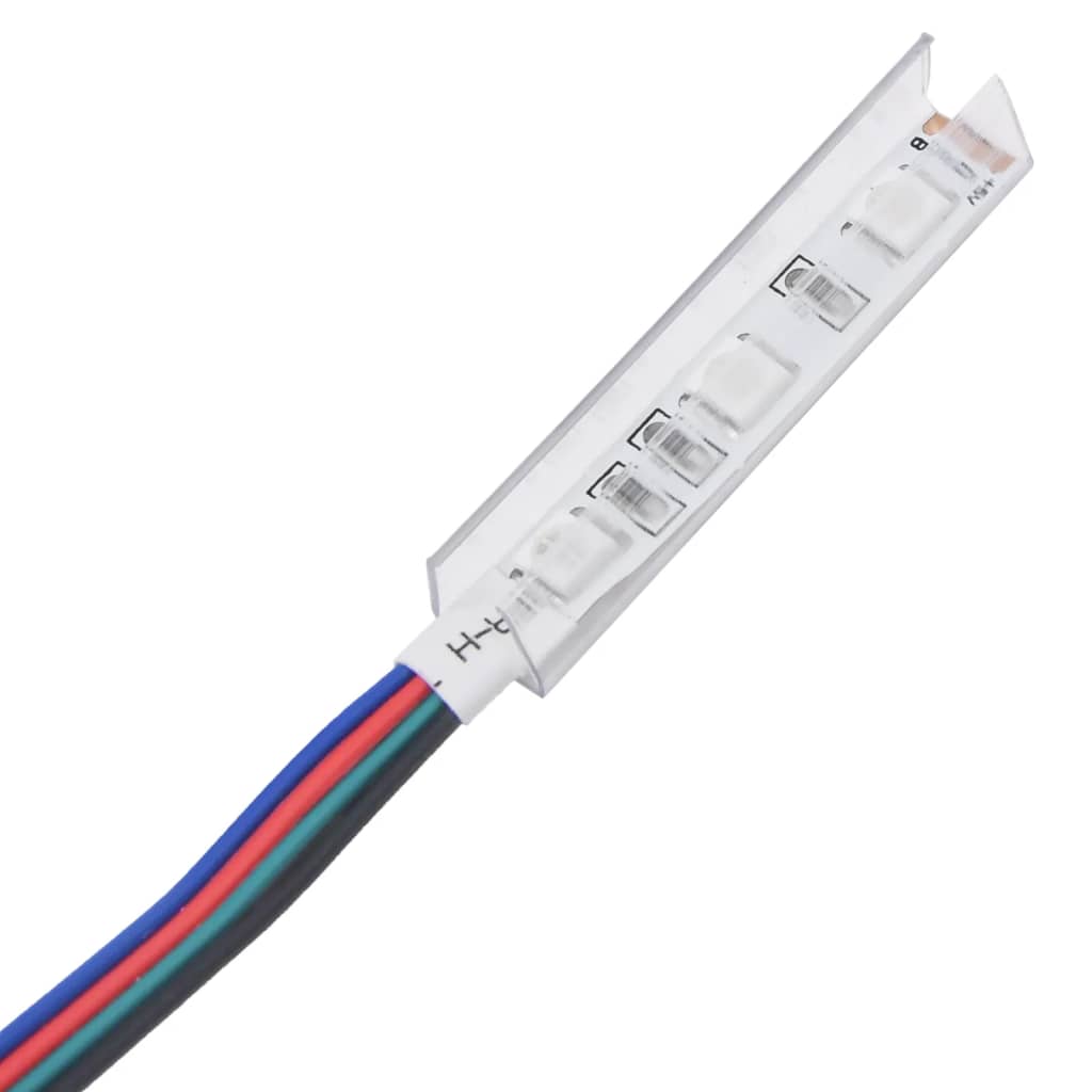 Móvel de TV com luzes LED 135x39x30 cm branco