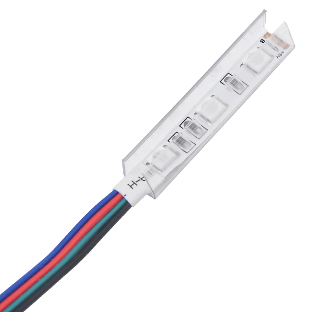 Móvel de TV com luzes LED 140x40x35,5 cm branco