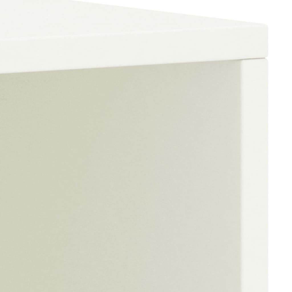 Mesas de cabeceira 2 pcs 35x30x40cm madeira pinho maciça branco