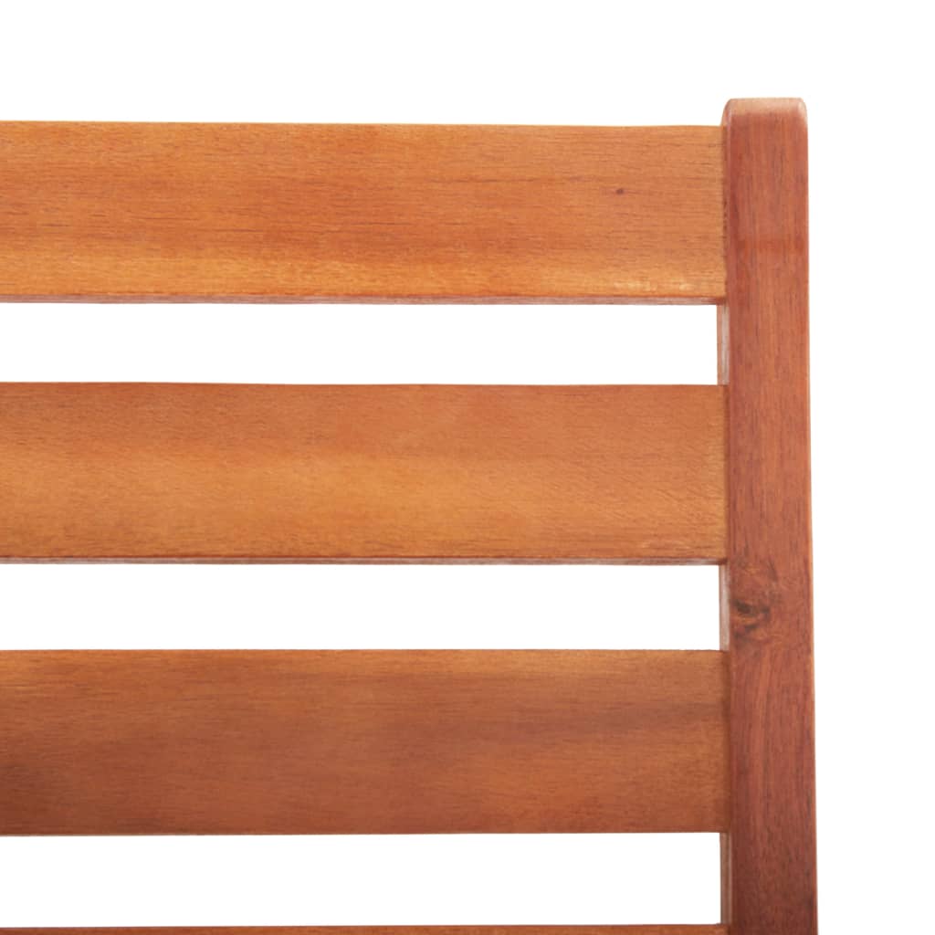 Cadeiras de jantar p/ jardim 2 pcs c/ almofadões acácia maciça