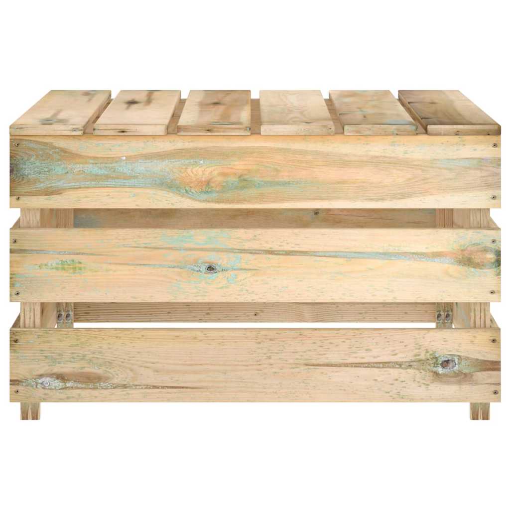Mesas de paletes para jardim 2 pcs pinho impregnado