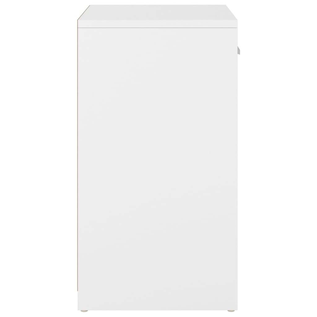 Banco sapateira 94,5x31x57 cm contraplacado branco/sonoma