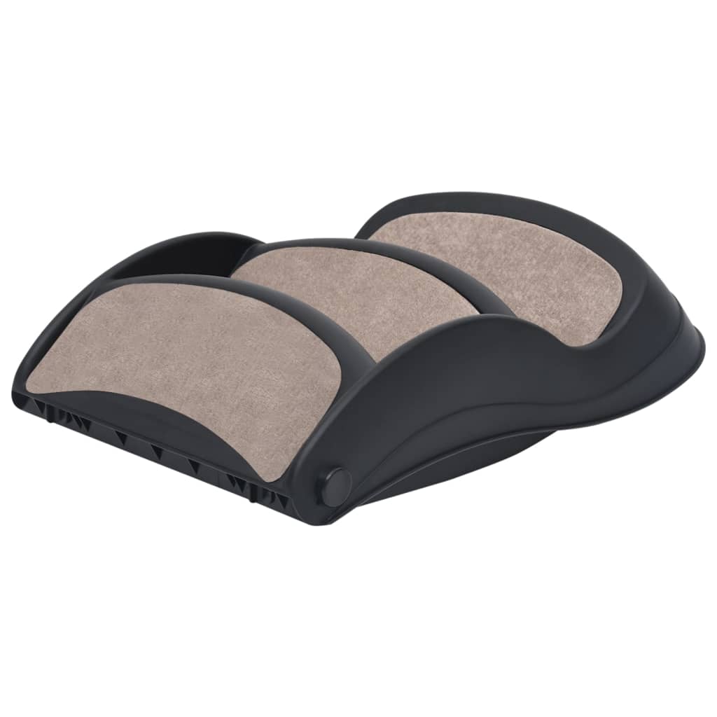 Escada para cães dobrável com 3 degraus preto