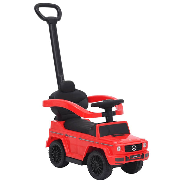 Carro infantil de empurrar Mercedes-Benz G63 vermelho
