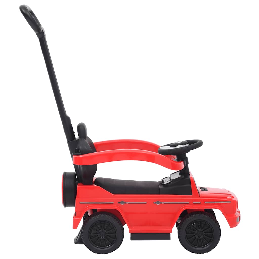 Carro infantil de empurrar Mercedes-Benz G63 vermelho