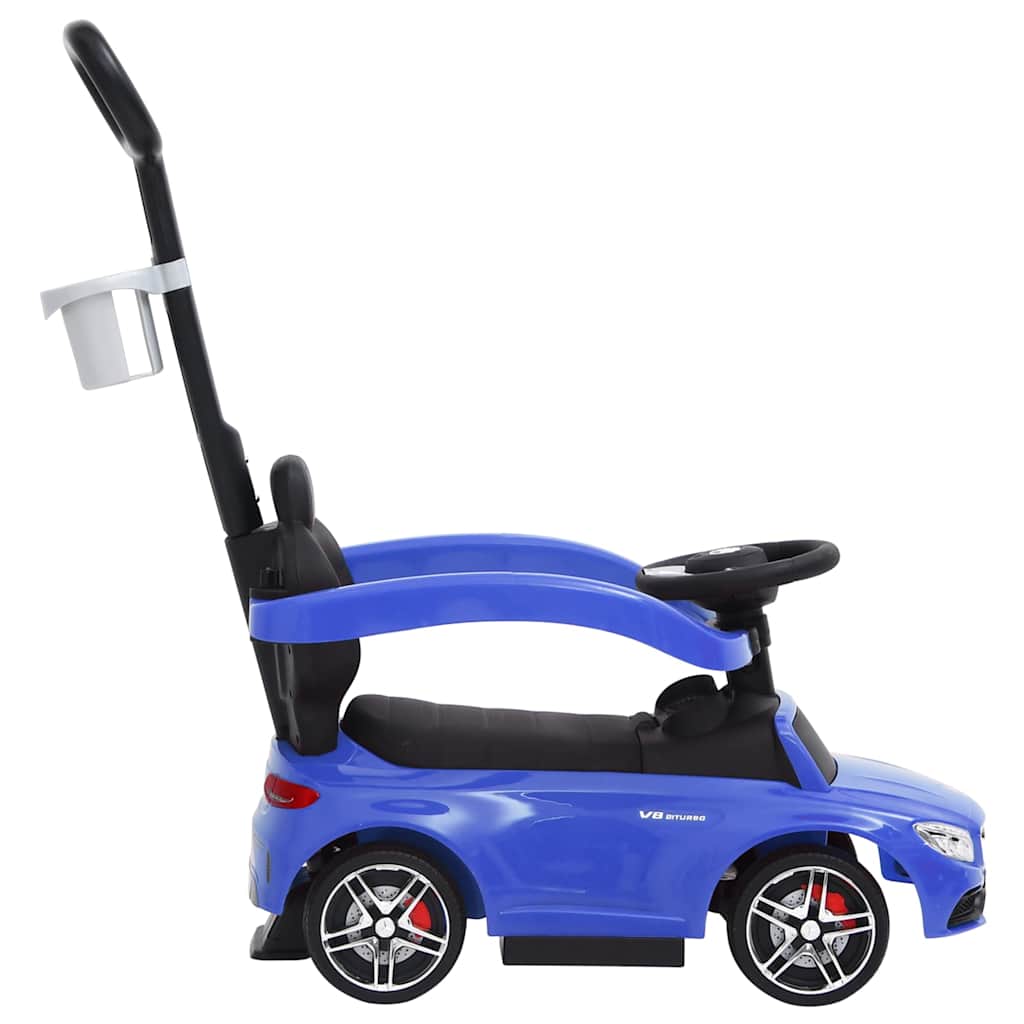 Carro infantil de empurrar Mercedes-Benz C63 azul