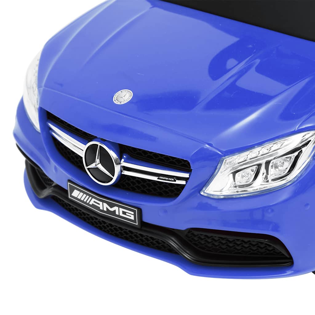 Carro infantil de empurrar Mercedes-Benz C63 azul