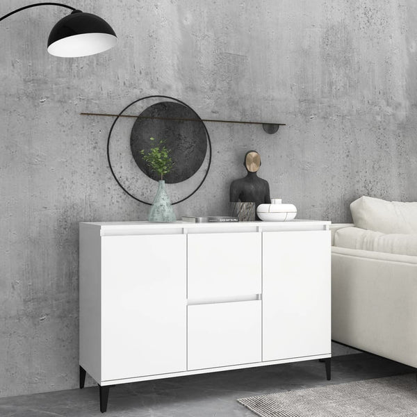 Aparador 102x35x70 cm derivados de madeira branco