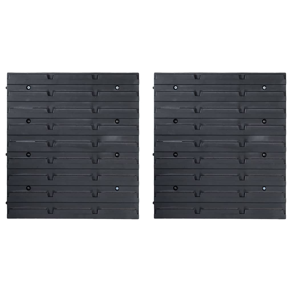 39 pcs kit caixas arrumação com painéis parede vermelho e preto