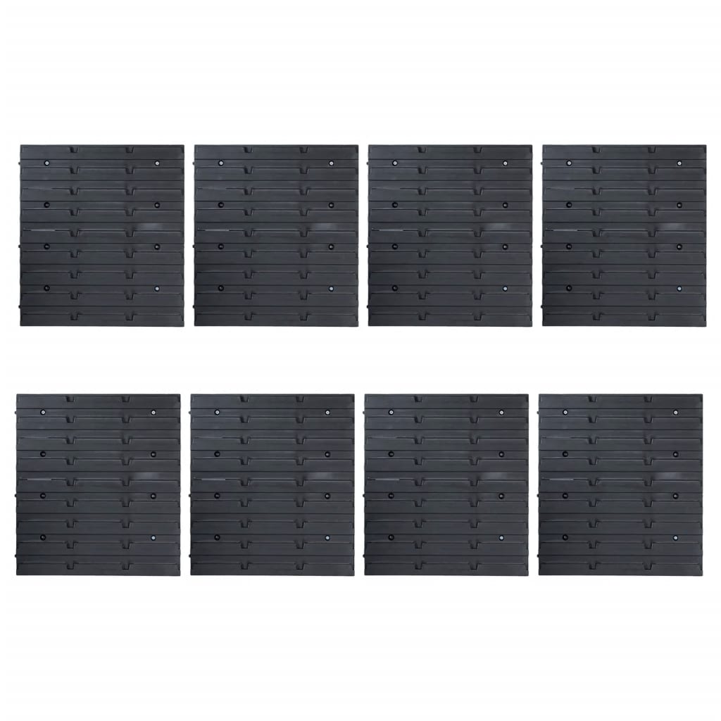 141 pcs kit caixas arrumação c/ painéis parede vermelho e preto