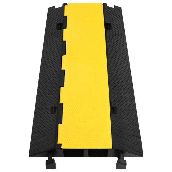 Rampa protetora de cabos c/ 2 canais borracha 100 cm