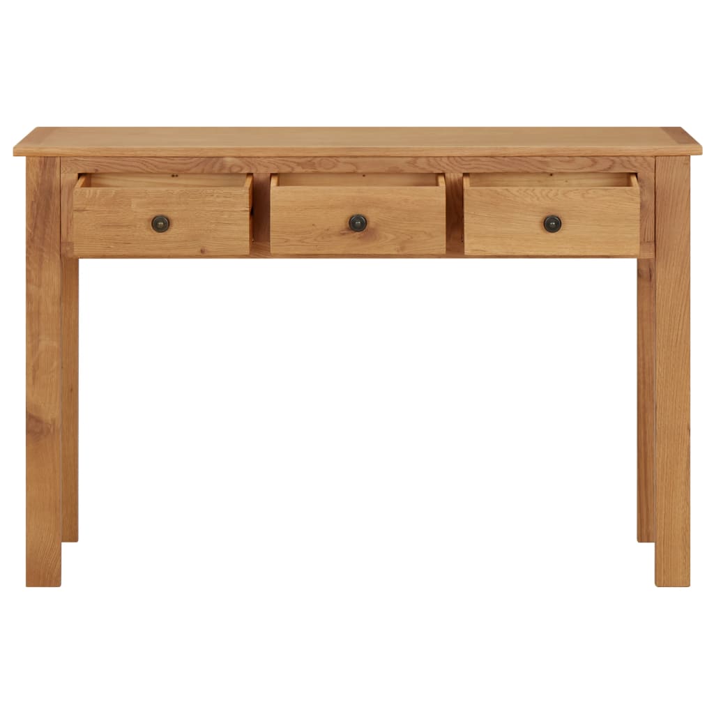 Toucador 110x40x75 cm madeira de carvalho maciça