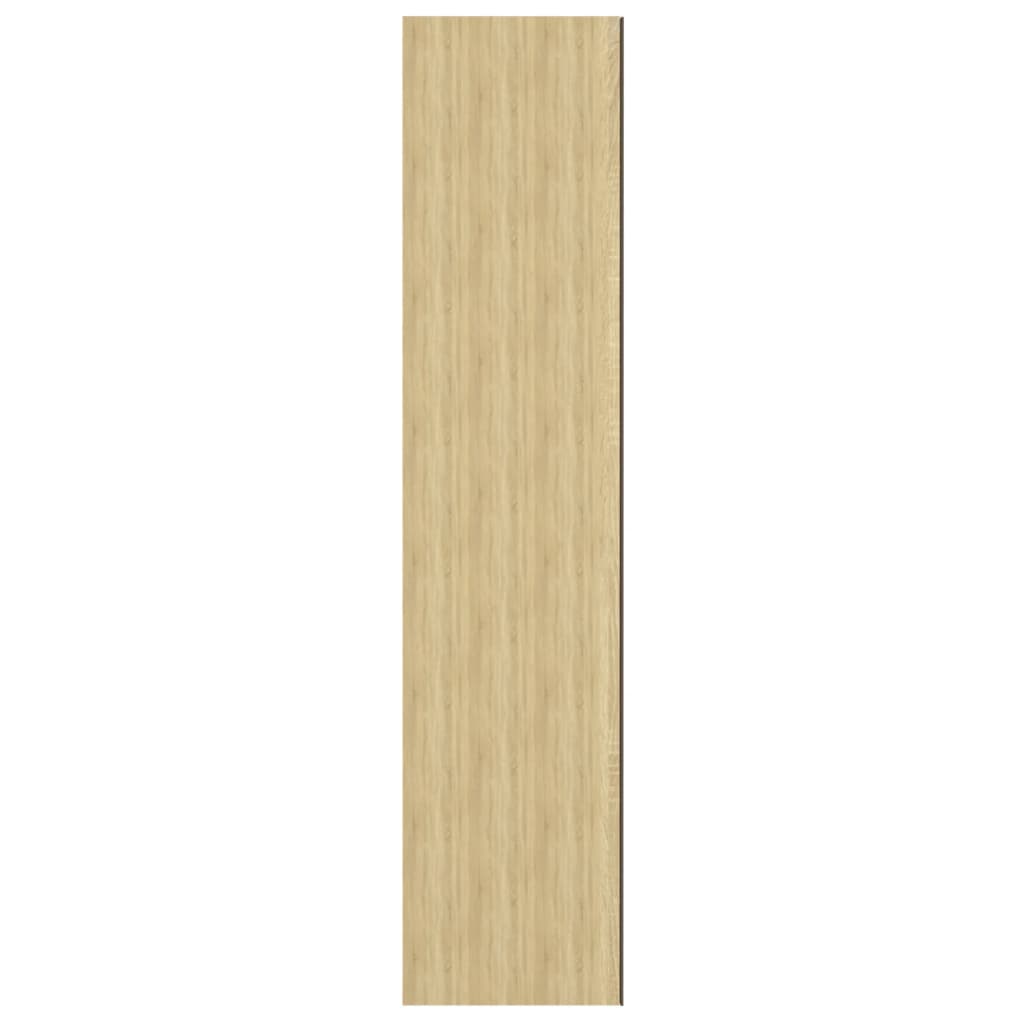 Armário espelhado p/ casa banho 60x15x75 cm MDF branco/carvalho