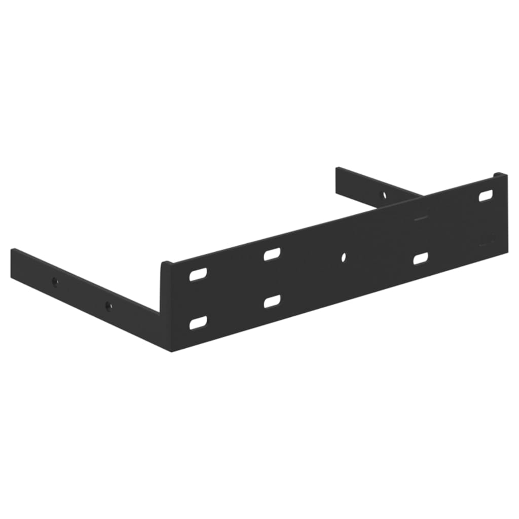 Prateleiras de parede 4 pcs 23x23,5x3,8cm MDF carvalho e branco