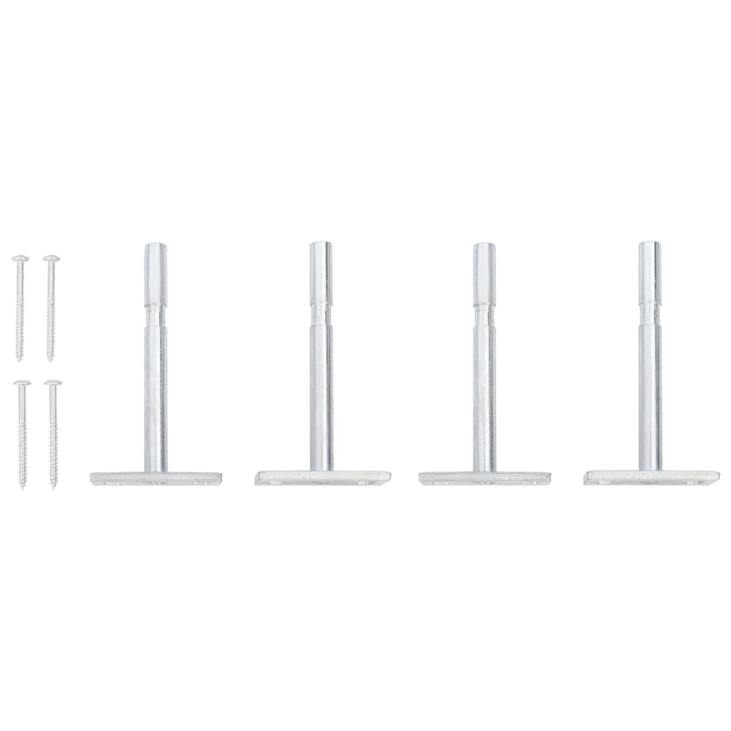 Prateleiras de parede com gavetas 2pcs MDF 60x23,5x10 cm branco