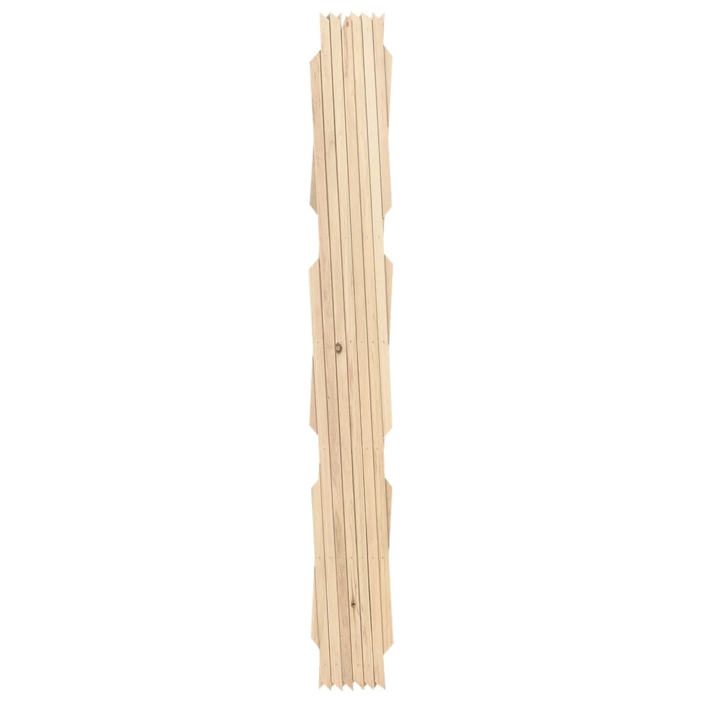 Cercas em treliça 5 pcs 180x80 cm madeira de abeto maciça
