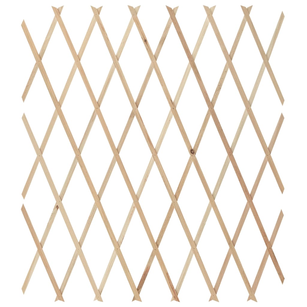 Cercas em treliça 5 pcs 180x80 cm madeira de abeto maciça