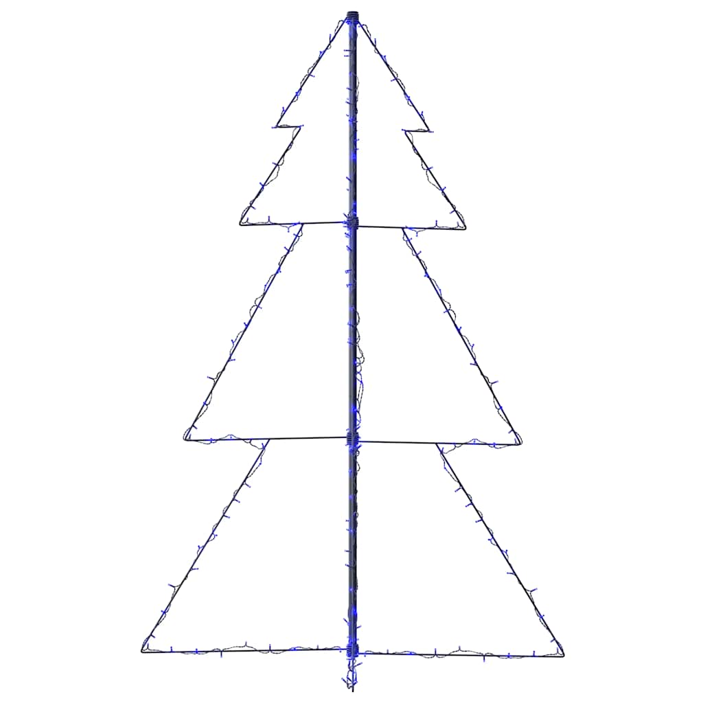 Árvore de Natal em cone 200 LEDs 98x150 cm interior e exterior