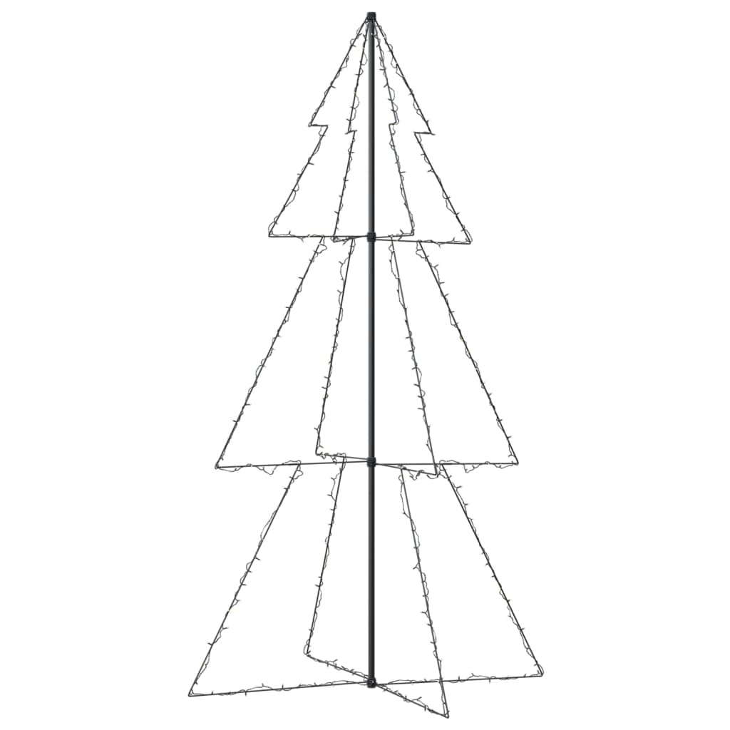 Árvore de Natal em cone 300 LEDs 120x220 cm interior e exterior