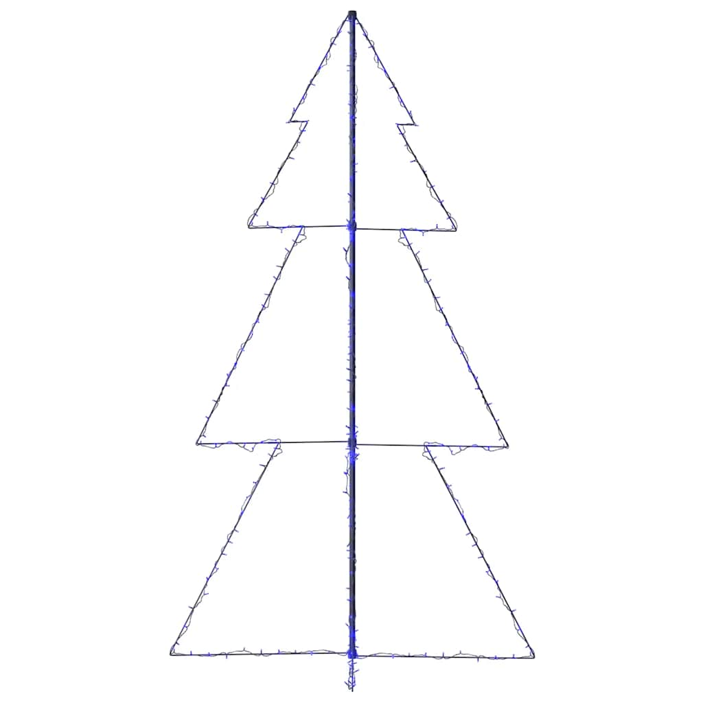 Árvore de Natal em cone 300 LEDs 120x220 cm interior e exterior