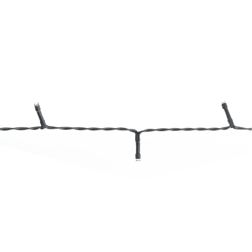 Árvore de Natal em cone c/ 752 luzes LED 160x500 cm branco frio