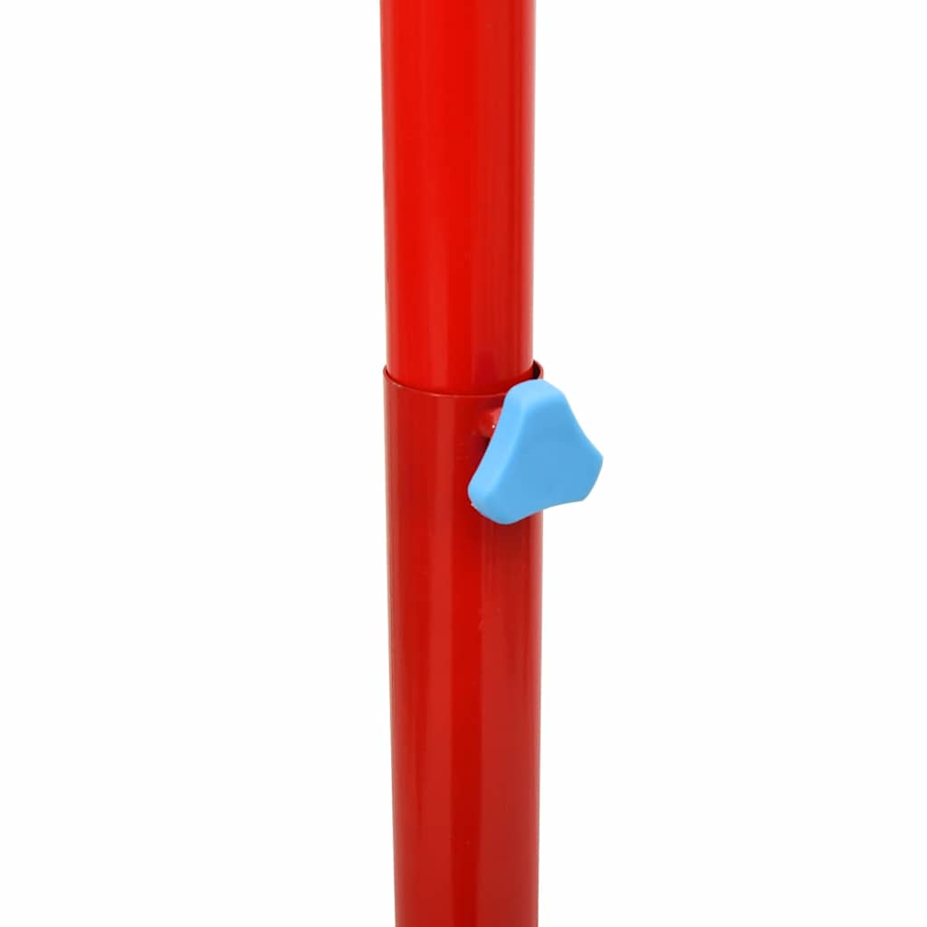 Conjunto portátil de basquetebol ajustável 138,5-166 cm