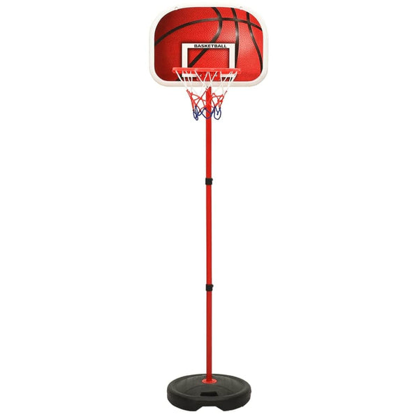 Conjunto jogo de basquetebol infantil ajustável 160 cm
