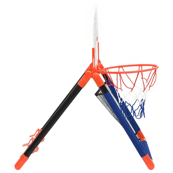 Conjunto de basquetebol multifuncional infantil piso e parede